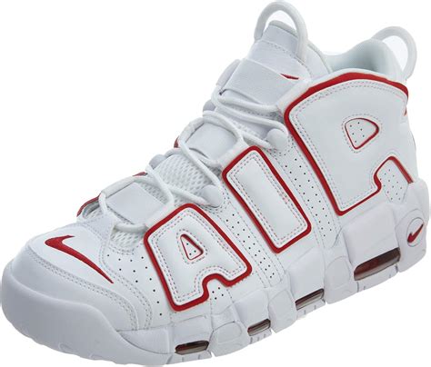 nike uptempo weiß rot|nike air more uptempo.